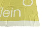Calvin Klein Contrast Logo Jacquard Scarf Acacia Calvin Klein Contrast Logo Jacquard Scarf Acacia