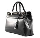 GUESS Sestri Luxury Satchel Black GUESS Sestri Luxury Satchel Black