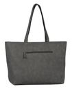 TOM TAILOR Maya Zip Shopper L Black TOM TAILOR Maya Zip Shopper L Black