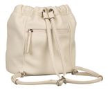 TOM TAILOR Luise Gym Bag Cream-White TOM TAILOR Luise Gym Bag Cream-White