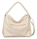TOM TAILOR Leah Hobo Bag Cream White