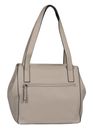 TOM TAILOR Mirenda Zip Shopper L Taupe TOM TAILOR Mirenda Zip Shopper L Taupe