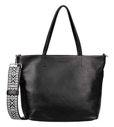 TOM TAILOR Palina Zip Shopper L Black