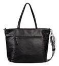 TOM TAILOR Palina Zip Shopper L Black TOM TAILOR Palina Zip Shopper L Black