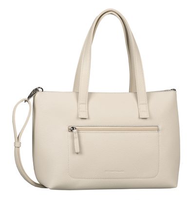 TOM TAILOR Elis Zip Shopper M Cream White