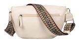 TOM TAILOR Palina Belt Bag Cream White TOM TAILOR Palina Belt Bag Cream White