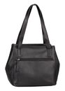 TOM TAILOR Mirenda Zip Shopper L Black TOM TAILOR Mirenda Zip Shopper L Black
