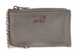 GUESS Meridian SLG Zip Pouch Pewter GUESS Meridian SLG Zip Pouch Pewter