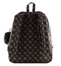 GUESS Power Play Tech Backpack L Mocha Logo