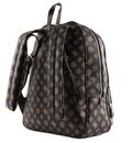 GUESS Power Play Tech Backpack L Mocha Logo