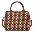 FOSSIL Williamson Satchel Multi Brown