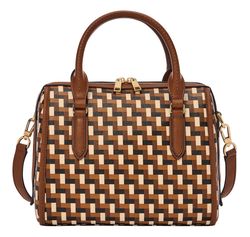 【新品未使用】FOSSIL フォッシル Satchel Bag Carlie Carlie Leather Satchel - ZB1772200 - Fossil