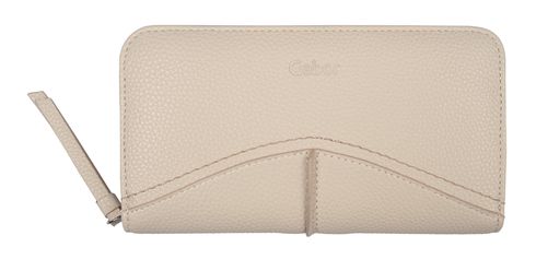 Gabor Lania Long Zip Wallet Creme White