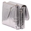 Gabor Elissa Metallic Flap Bag Top Zip S Metallic Silver