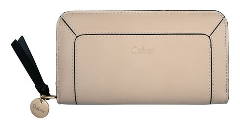 Gabor Francis Long Zip Wallet Taupe