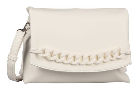 Gabor Nora Flap Bag Top Zip M White