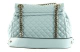 GUESS Rainee Quilt Convertible Xbody Flap Bag Sky Blue GUESS Rainee Quilt Convertible Xbody Flap Bag Sky Blue