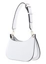 GUESS Meridian Mini Top Zip Shoulder Bag Stone