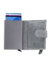 The Chesterfield Brand Prague Card Holder Light Grey