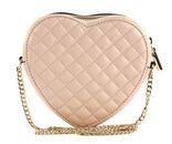 GUESS Rainee Quilt Heart Bag Pale Pink GUESS Rainee Quilt Heart Bag Pale Pink