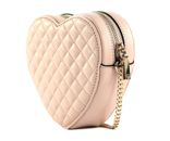 GUESS Rainee Quilt Heart Bag Pale Pink GUESS Rainee Quilt Heart Bag Pale Pink