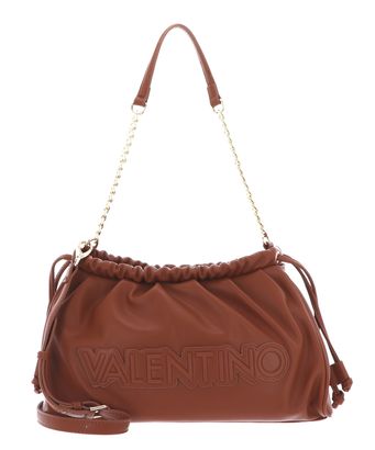 VALENTINO Oxford Re Hobo Bag Cuoio