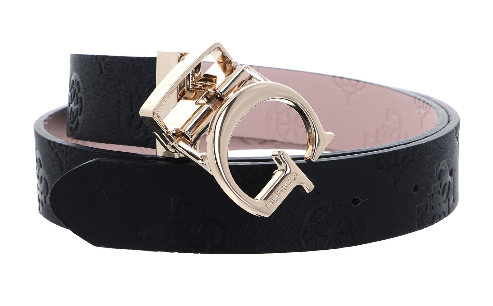 GUESS Cintura Reversibile E Regolabile Jena - Dark Taupe Multi, Larghezza 95 (Regolabile Da 90 A 100 Cm)
