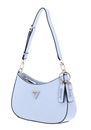 GUESS Noelle Top Zip Shoulder Bag Sky Blue