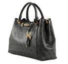 ★TOUT Y EST★ EMERA Lettering Logo Satchel Bag HO1A3A27 Embroidered Monogram Large Utility Haul-it-all Tote Bag