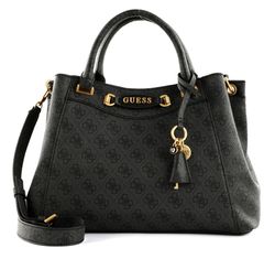 ★TOUT Y EST★ EMERA Lettering Logo Mini Satchel Bag HO1A3A2 GUESS shoulder bag Emera Logo Girlfriend Satchel Brown Logo