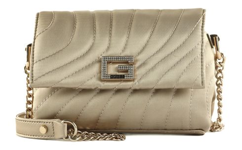 GUESS Janek Mini Flap Crossbody Taupe