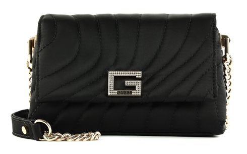 GUESS Janek Mini Flap Crossbody Black