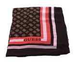 GUESS Deesa Logo Foulard Scarf 130X130 Mocha Logo GUESS Deesa Logo Foulard Scarf 130X130 Mocha Logo