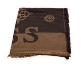 GUESS Loralee Scarf 80X190 Brown / Ochre GUESS Loralee Scarf 80X190 Brown / Ochre