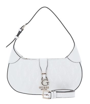 GUESS Adi Convertible Xbody Top Bag White