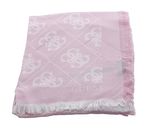 GUESS Eliette Logo Kefiah Scarf 135X135 Pink GUESS Eliette Logo Kefiah Scarf 135X135 Pink
