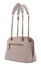 GUESS Giully Dome Satchel Light Beige
