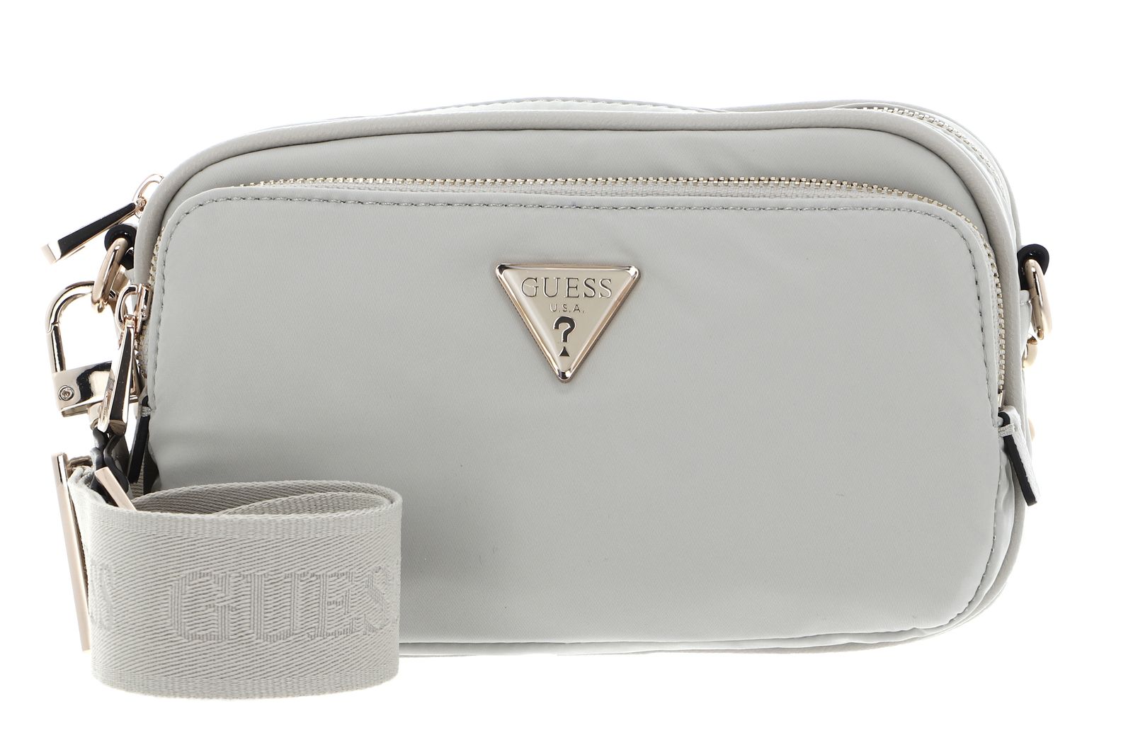 GUESS Eco Gemma Mini Crossbody Camera Bag Black