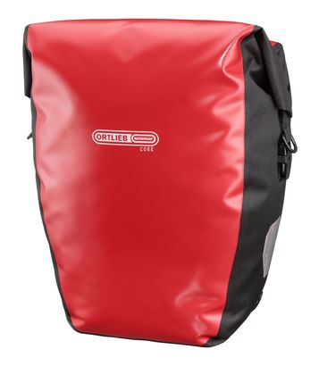 ORTLIEB Core Back-Roller Bicycle Panniers (QL2.1) 20L Red-Black