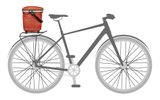 ORTLIEB City Up-Town Rack Bike Upper Rack Bag 17,5L Rooibos