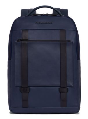 PIQUADRO David Two Compartment Computer Backpack Blue