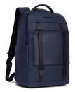 PIQUADRO David Two Compartment Computer Backpack Blue PIQUADRO David Two Compartment Computer Backpack Blue