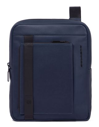 PIQUADRO David 11" Tablet Crossbody Bag M Blue