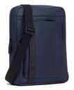 PIQUADRO David 11" Tablet Crossbody Bag M Blue