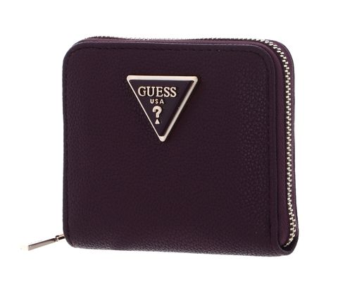 GUESS Meridian Small Zip Around Wallet Amethyst