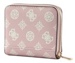 GUESS Laurel SLG Small Zip Around Wallet Pale Pink Logo GUESS Laurel SLG Small Zip Around Wallet Pale Pink Logo