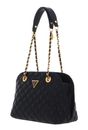 GUESS Giully Dome Satchel Black