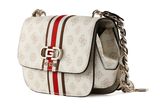 GUESS Nelka Crossbody Flap Cream Logo GUESS Nelka Crossbody Flap Cream Logo