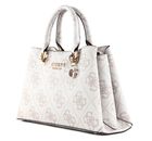 GUESS Eliette Logo Girlfriend Satchel Dove Logo
