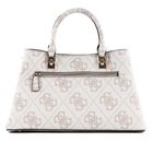 GUESS Eliette Logo Girlfriend Satchel Dove Logo
